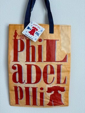 Trader Joes PHILADELPHIA Reusable Bag (NWT)